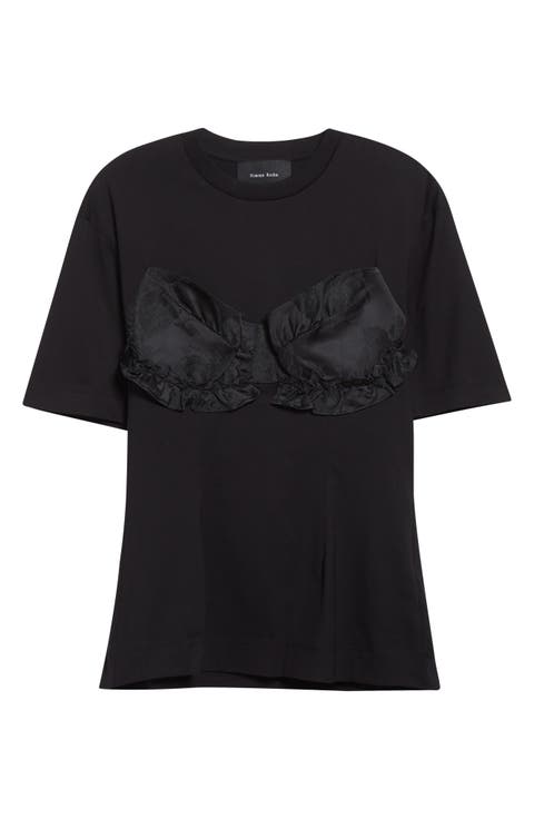 NOIRER ■ Wool Silk Loose Luxe Shirt MUSINSA | NOIRER Silky Blended Luxe T-Shirt (White)