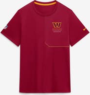 Nike Men's Nike  Burgundy Washington Commanders Sideline UV Dri-FIT Coaches Shirt