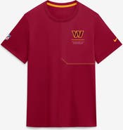 Nike Men's Nike Burgundy Washington Commanders Sideline UV Dri-FIT Coaches Shirt