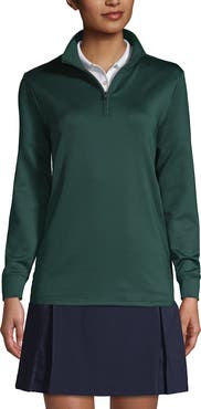 Lands' End School Uniform Quarter Zip Pullover