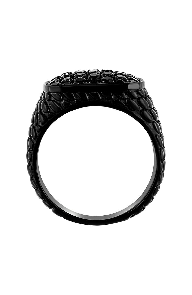 EFFY Sterling Silver & Black Spinel Ring - Size 10, Alternate, color,