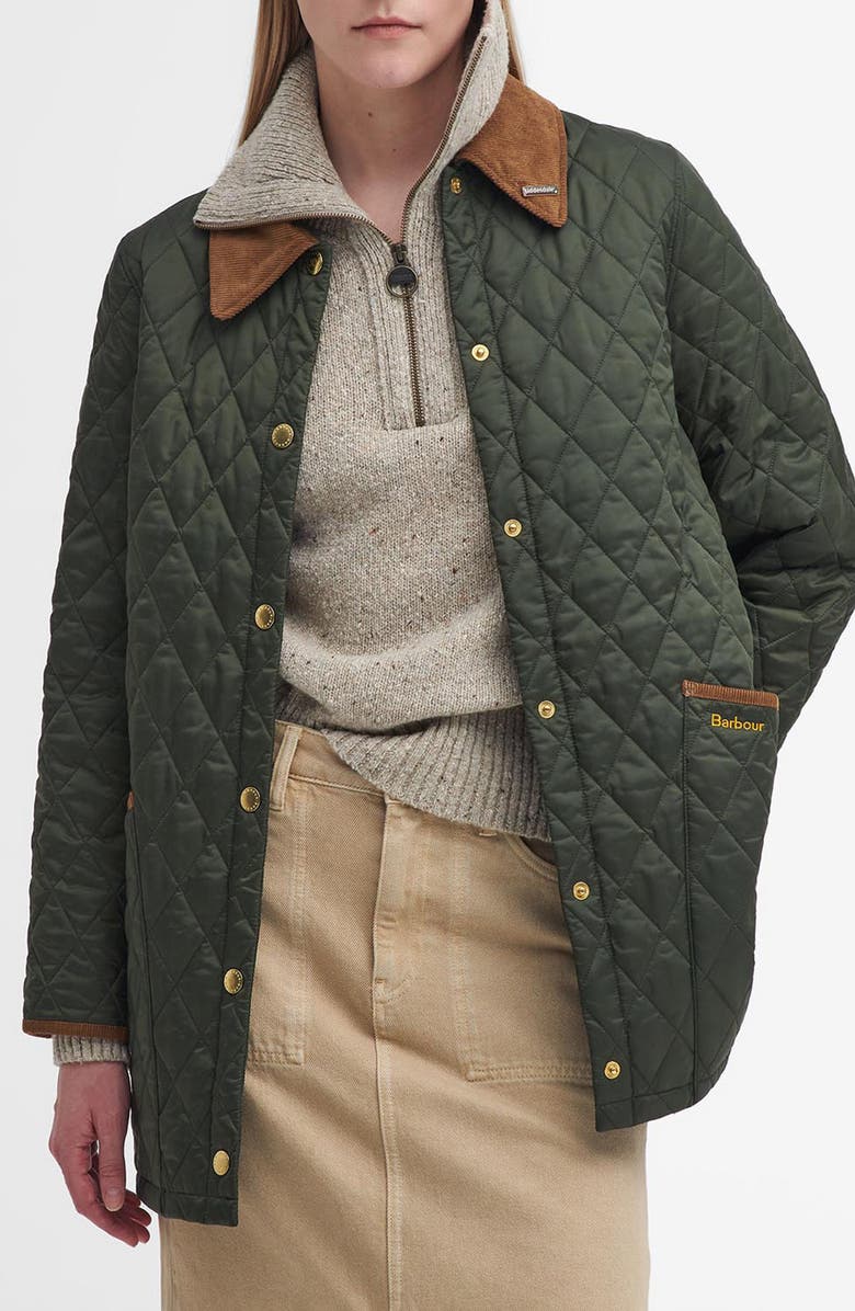 Barbour Anniversary Modern Liddesdale Quilted Jacket, Main, color, 