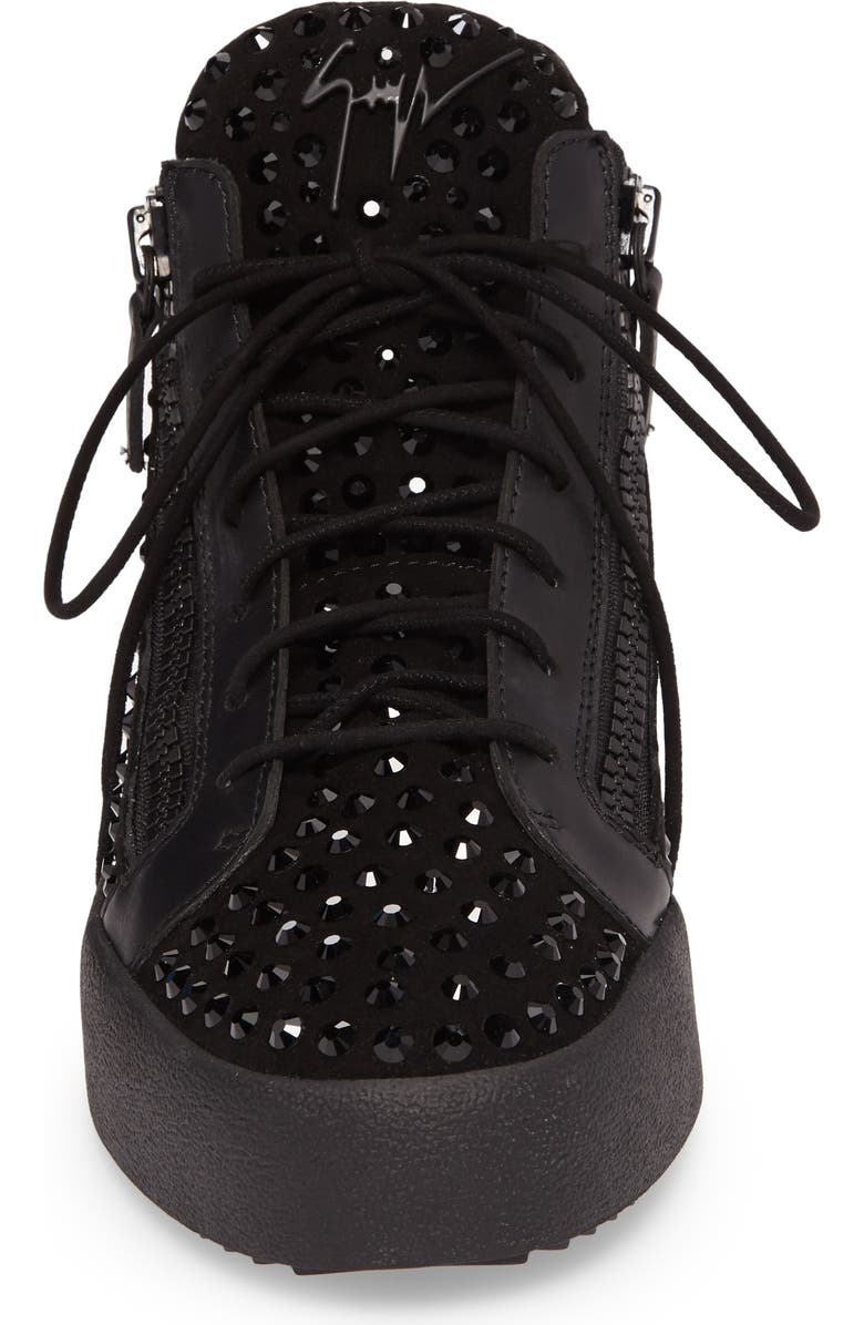 Giuseppe Zanotti Mid-Top Sneaker, Alternate, color,
