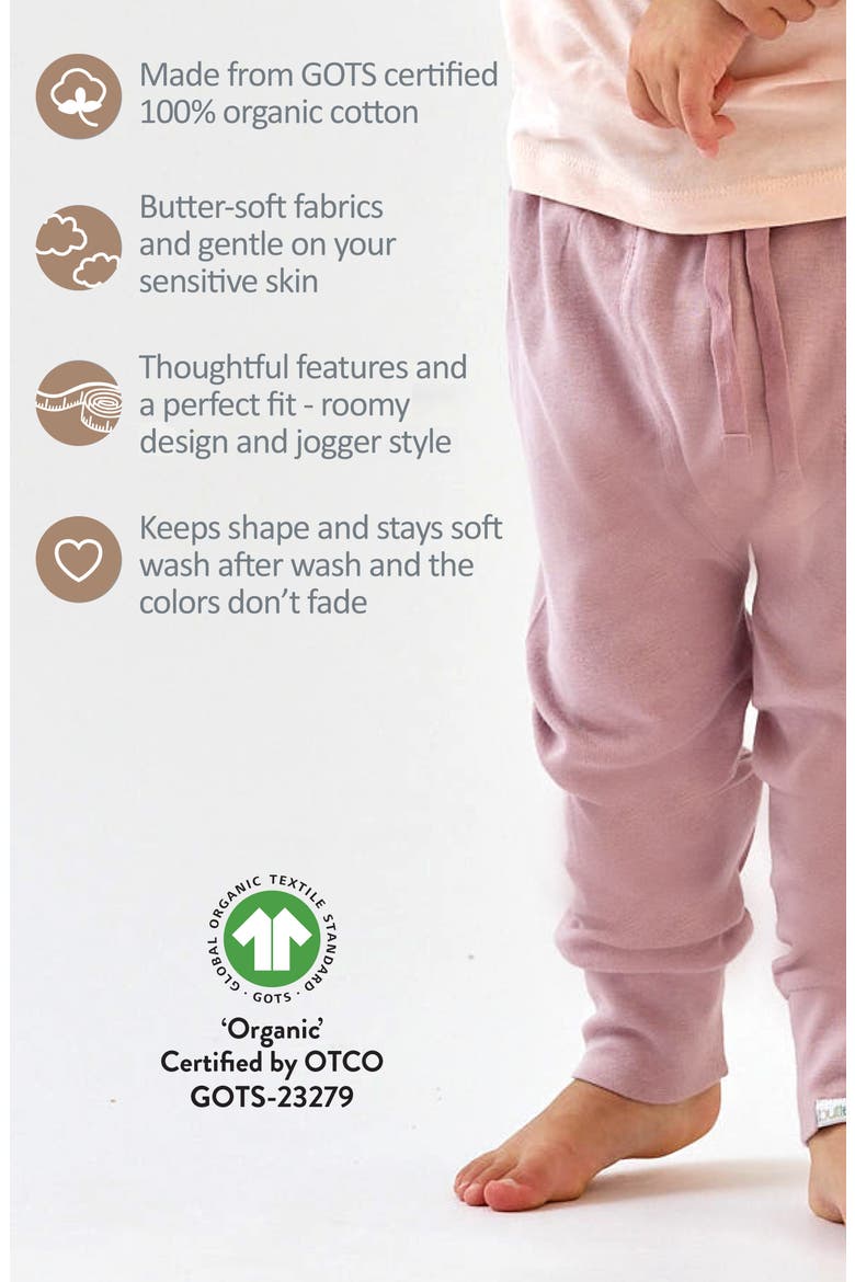 Jordan Assorted 4-Pack Organic Cotton Joggers, Alternate, color, NATURAL