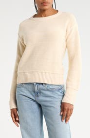 Lucky Brand Crewneck Knit Sweater