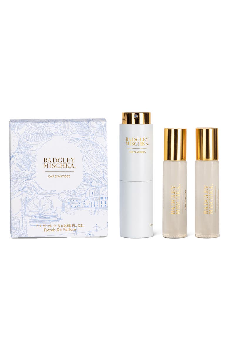 BADGLEY MISCHKA Cap d'Antibes Extrait de Parfum $75 Value, Main, color, Blue