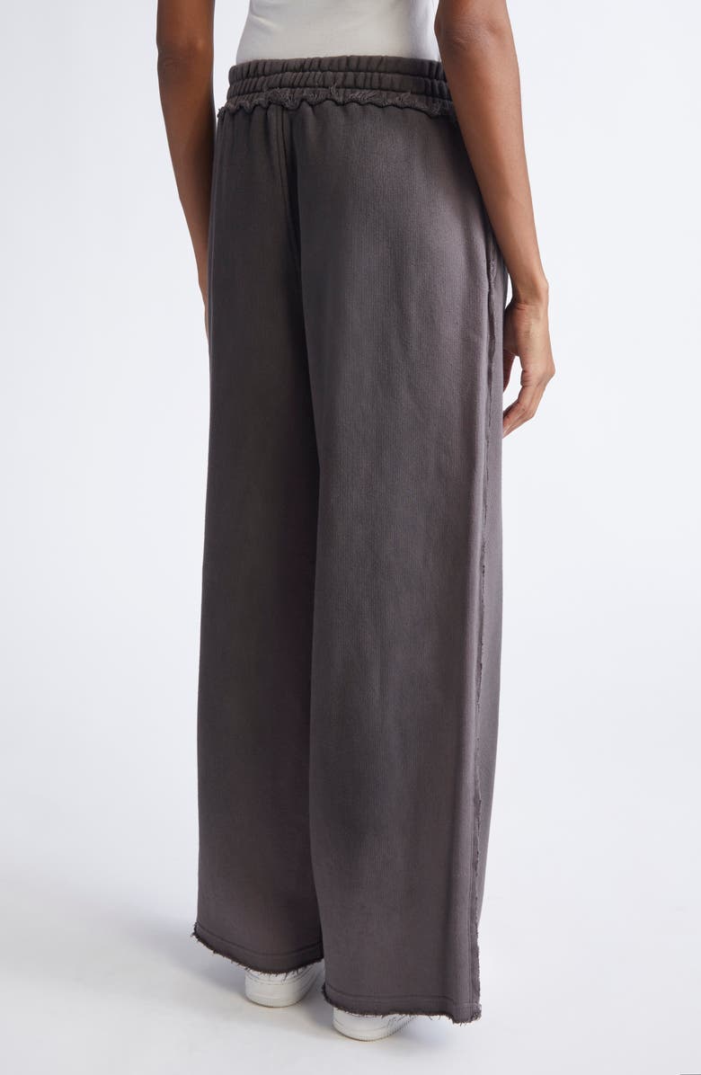 HONOR THE GIFT Spray Cotton French Terry Sweatpants, Alternate, color, Black