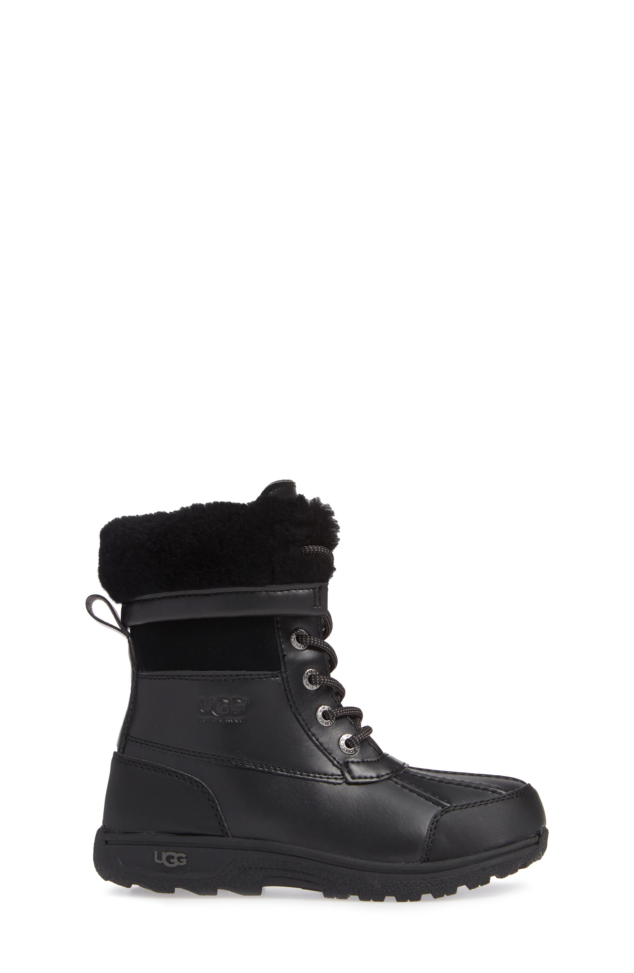 UGG<sup>®</sup> Butte II Waterproof Winter Boot, Alternate, color, Black