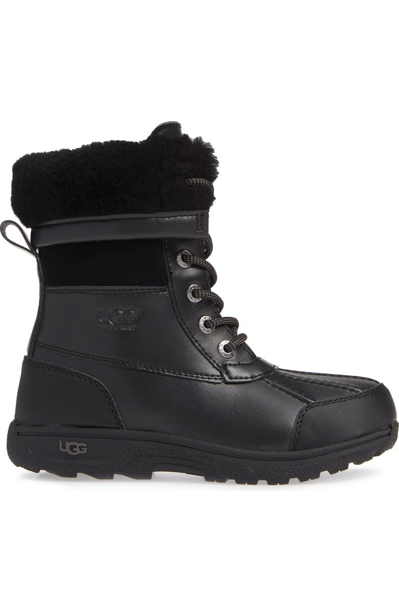 UGG<sup>®</sup> Butte II Waterproof Winter Boot, Alternate, color, Black