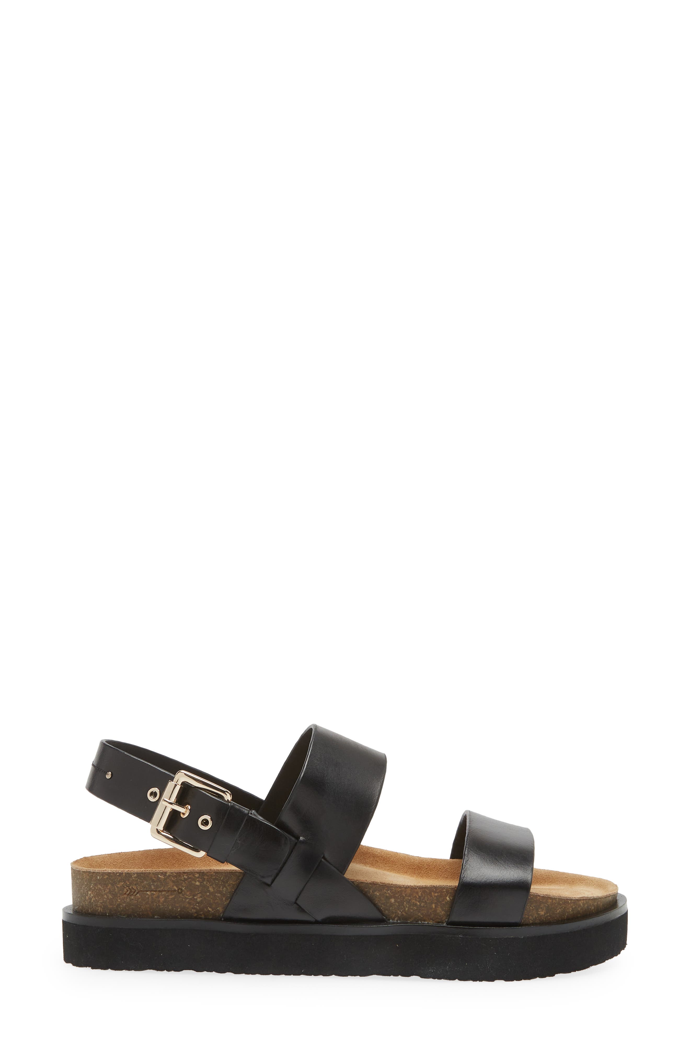 FRANKIE4 Hunter Slingback Sandal, Alternate, color, Black