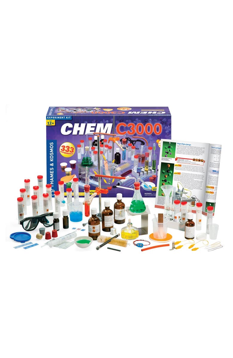Thames & Kosmos 'CHEM C3000 (V 2.0)' Experiment Kit, Main, color,