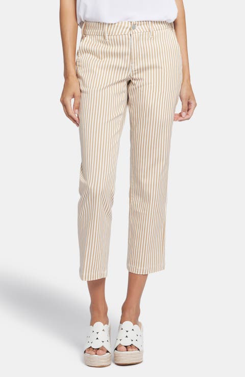 Straight Leg Ankle Pants