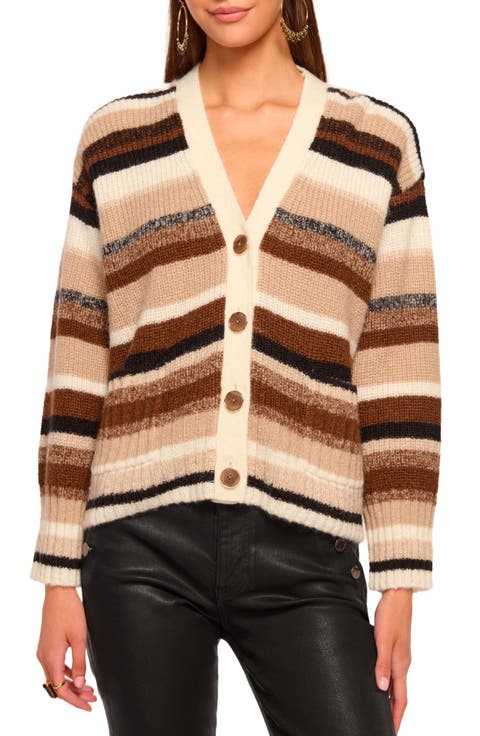 Caroline Stripe Cardigan