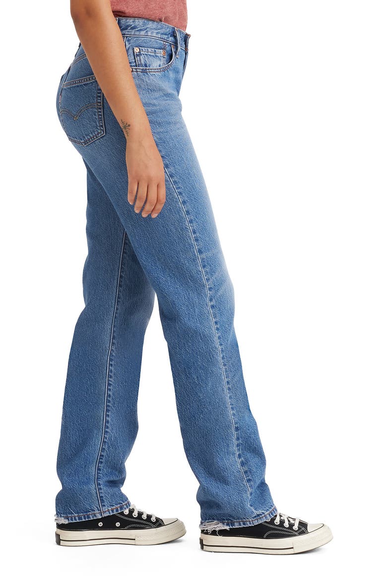501® '90s Lightweight Straight Leg Jeans, Alternate, color, BOLD UNDERLINE LTW