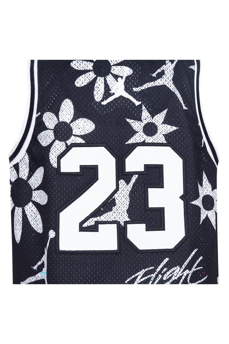Kids' Jordan Print 23 Jersey, Alternate, color, BLACK WHITE