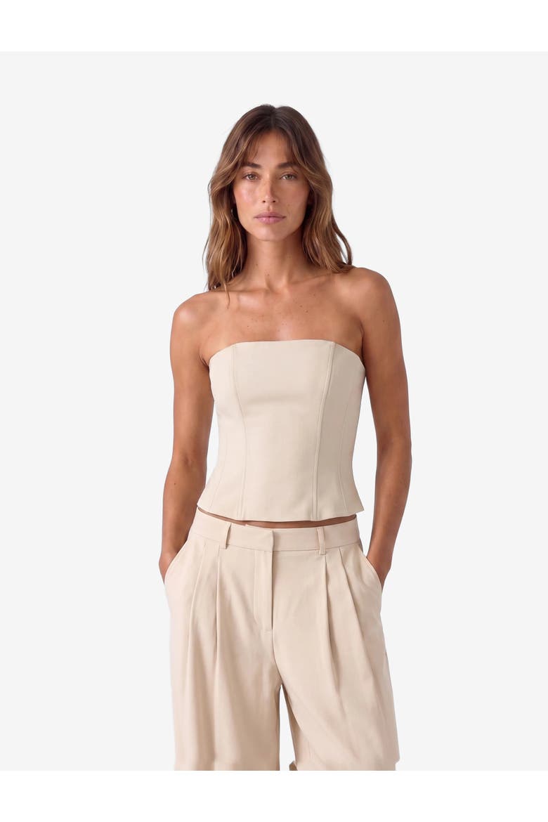 Corset Bustier, Alternate, color, BEIGE