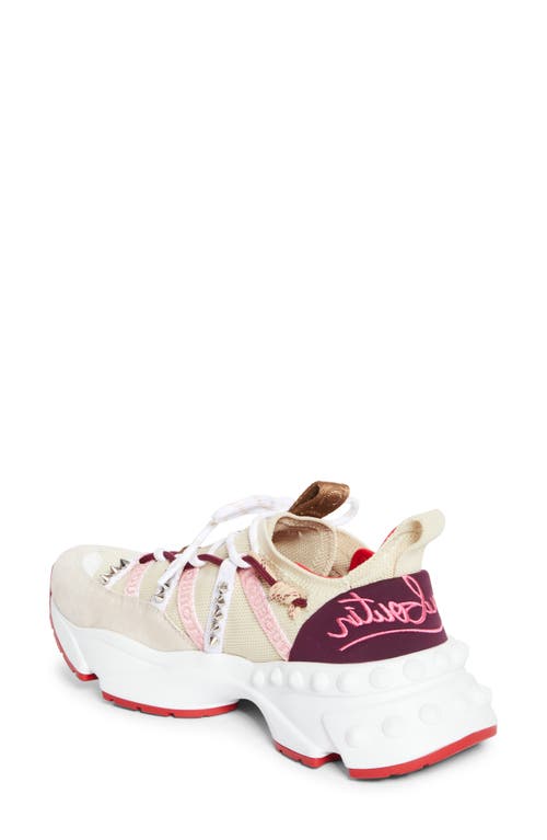 Christian Louboutin Trail 'n' Run Spike Sneaker In Multi