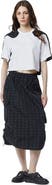 MCM Monogram Midi Skirt in Recycled Nylon