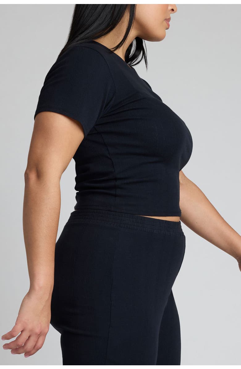 Negative Underwear Pointelle Baby Tee, Alternate, color,