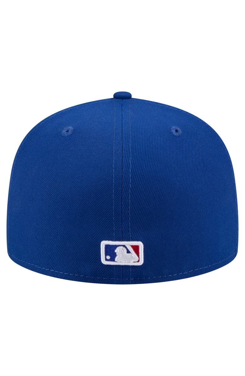 New Era Men's New Era Royal Chicago Cubs Yarn Stitch 59FIFTY Fitted Hat, Alternate, color, Royal