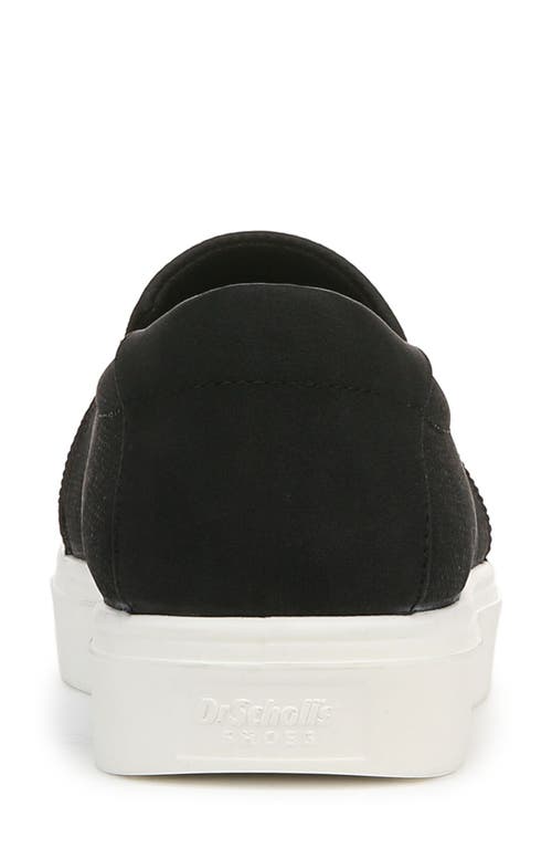 Dr. Scholl's Madison Next Wedge Platform Slip-on Sneaker In Black