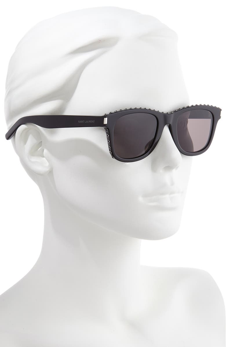 Saint Laurent 50mm Sunglasses, Alternate, color, 