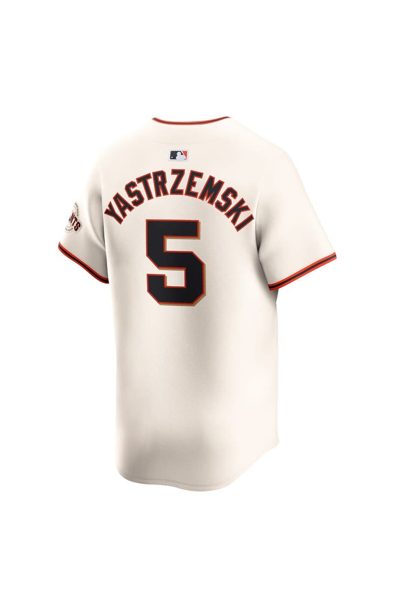 Nike Men's Nike Mike Yastrzemski Cream San Francisco Giants Home Limited Player Jersey, Alternate, color,