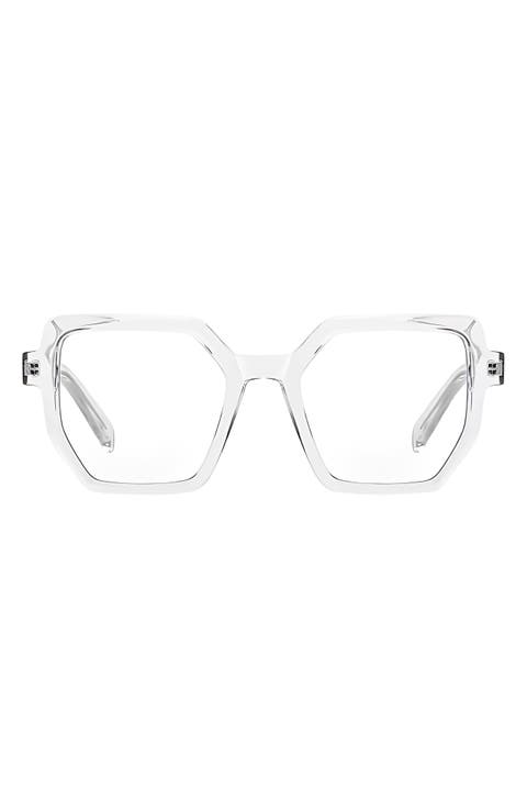 Monroe 48mm Square Blue Light Blocking Glasses