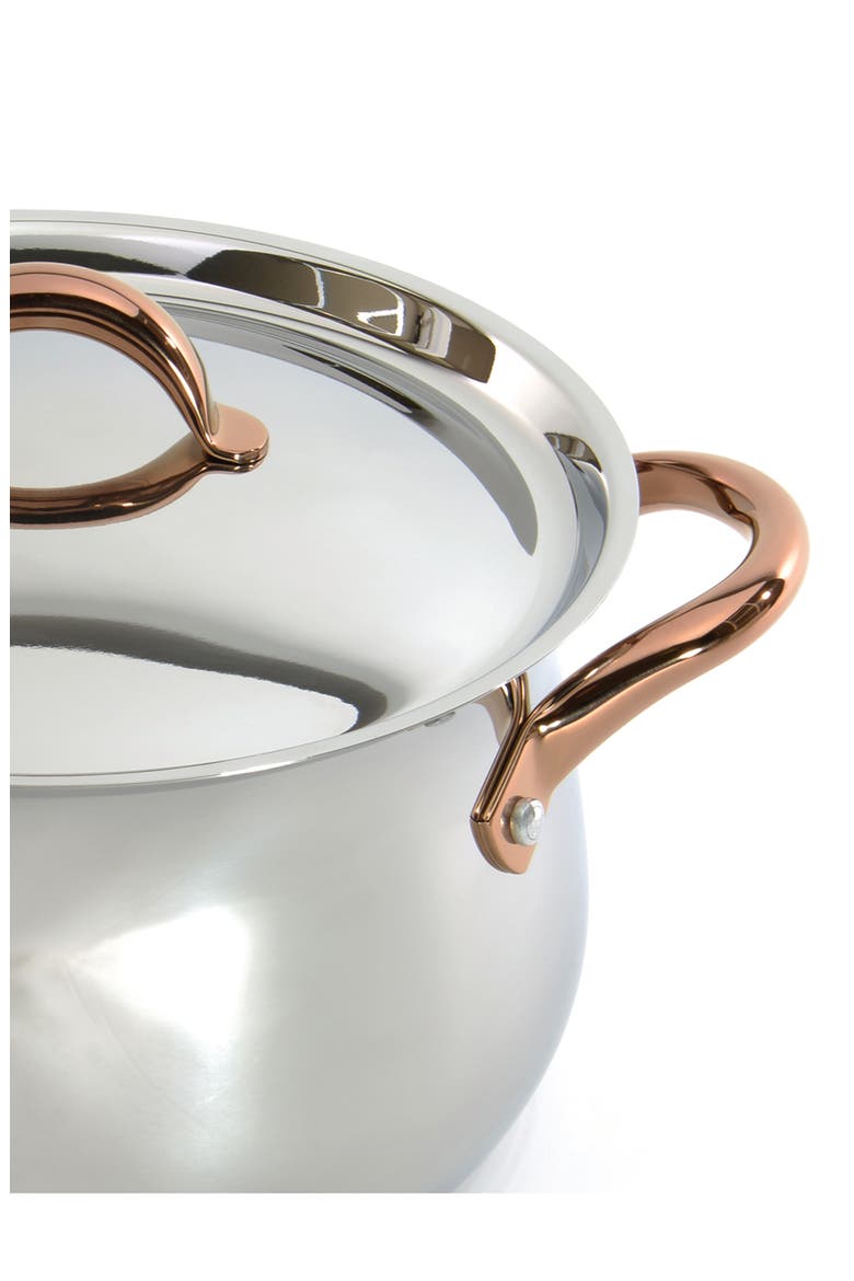 Ouro Gold 17-Piece Cookware Set, Alternate, color, SILVER