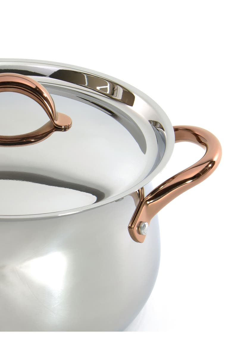 BergHOFF Ouro Gold 17-Piece Cookware Set, Alternate, color, Silver