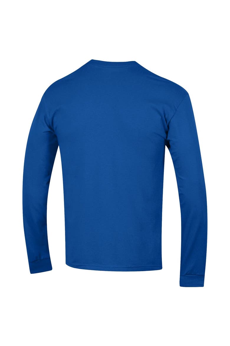 Men's Champion  Royal Buffalo Bills Seal Long Sleeve T-Shirt, Alternate, color, Royal