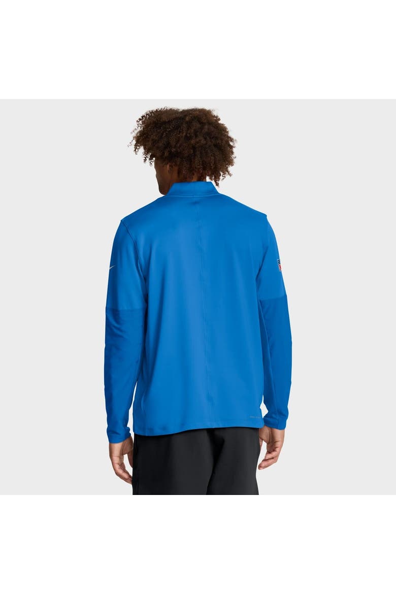 Men's Nike Powder Blue Los Angeles Chargers Sideline Dri-FIT Half-Zip Pullover, Alternate, color, Powder Blue