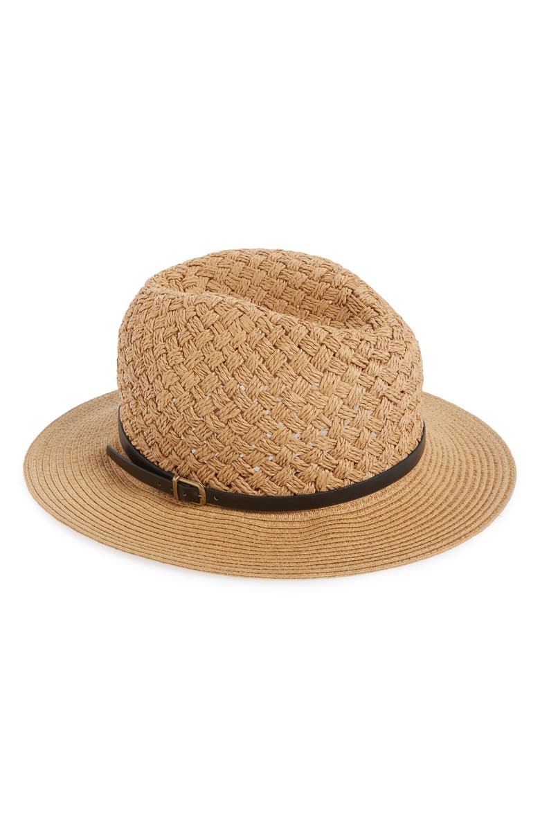 Phase 3 Braided Straw Panama Hat, Main, color, 
