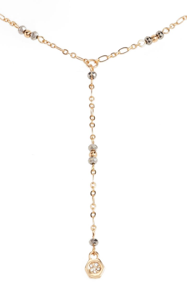 Ettika Charm Lariat Necklace, Main, color, 