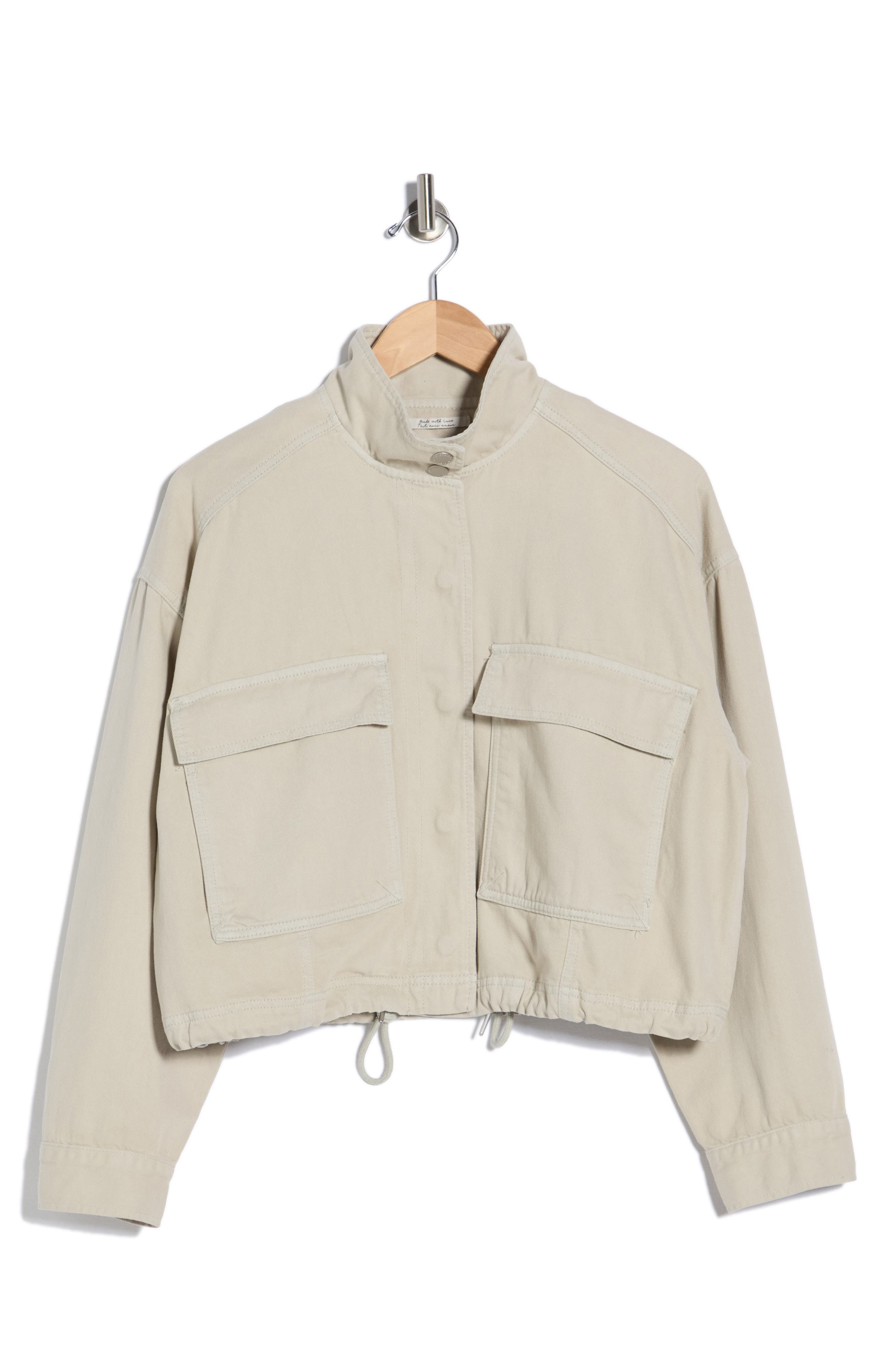 Scotch & Soda Cropped Utility Jacket