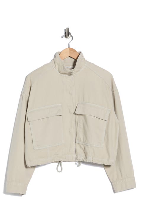 Cropped Utility Jacket