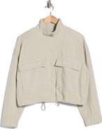 Scotch & Soda Cropped Utility Jacket