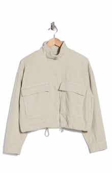 Scotch & Soda Cropped Utility Jacket