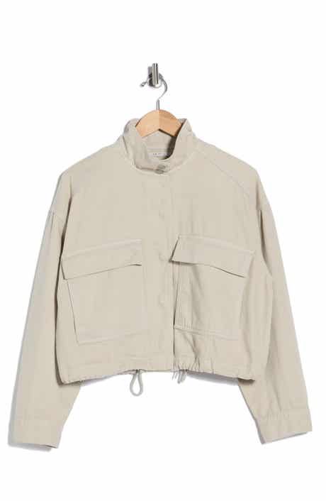 Scotch & Soda Cropped Utility Jacket