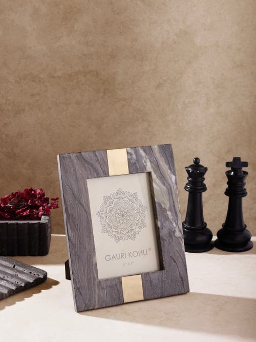 Gauri Kohli Skye Onyx Picture Frame In Brown