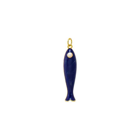 Enamel Colored Fish Charm
