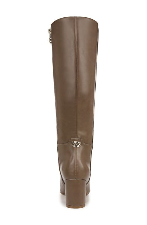 Naturalizer Loving Block Heel Boot In Brown