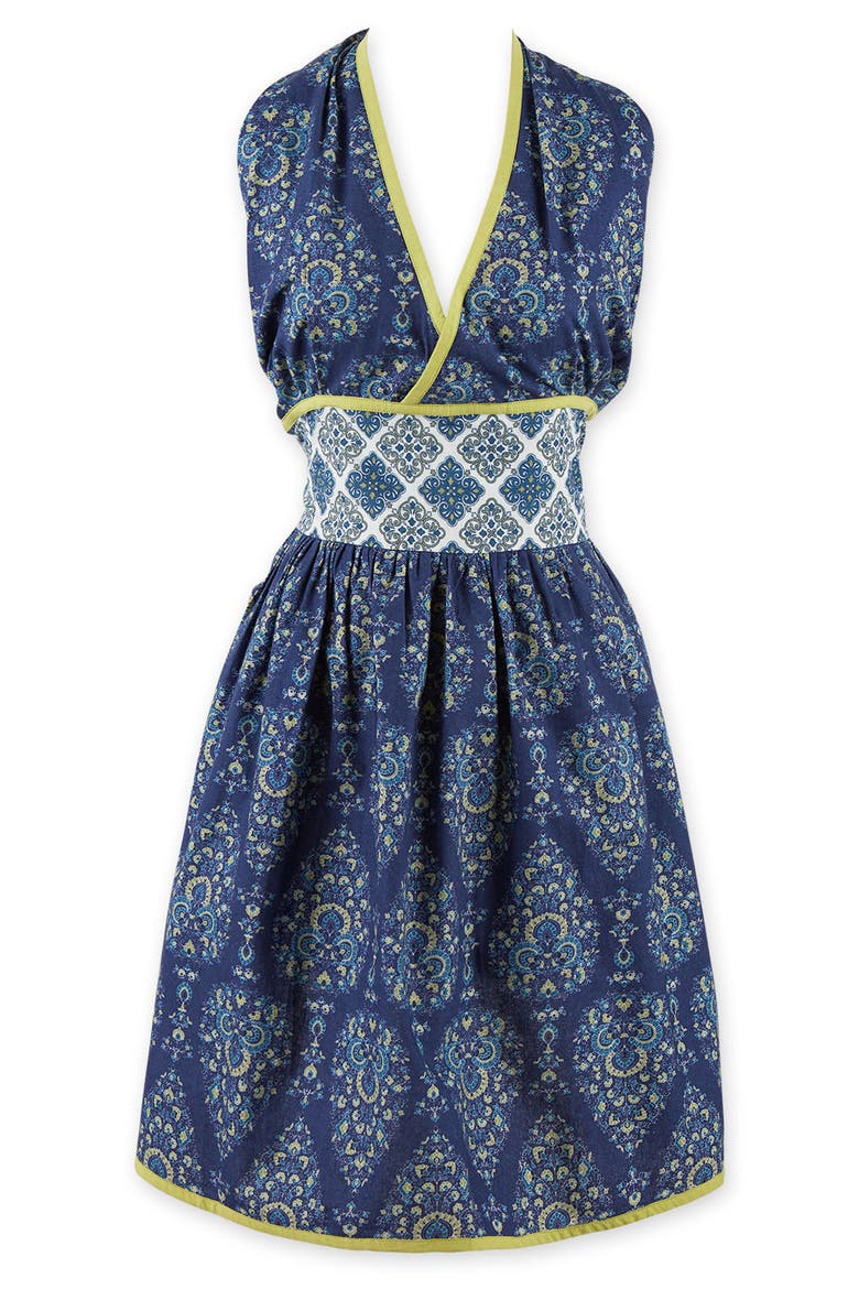 Blue Imperial Surplice Apron, Main, color, BLUE