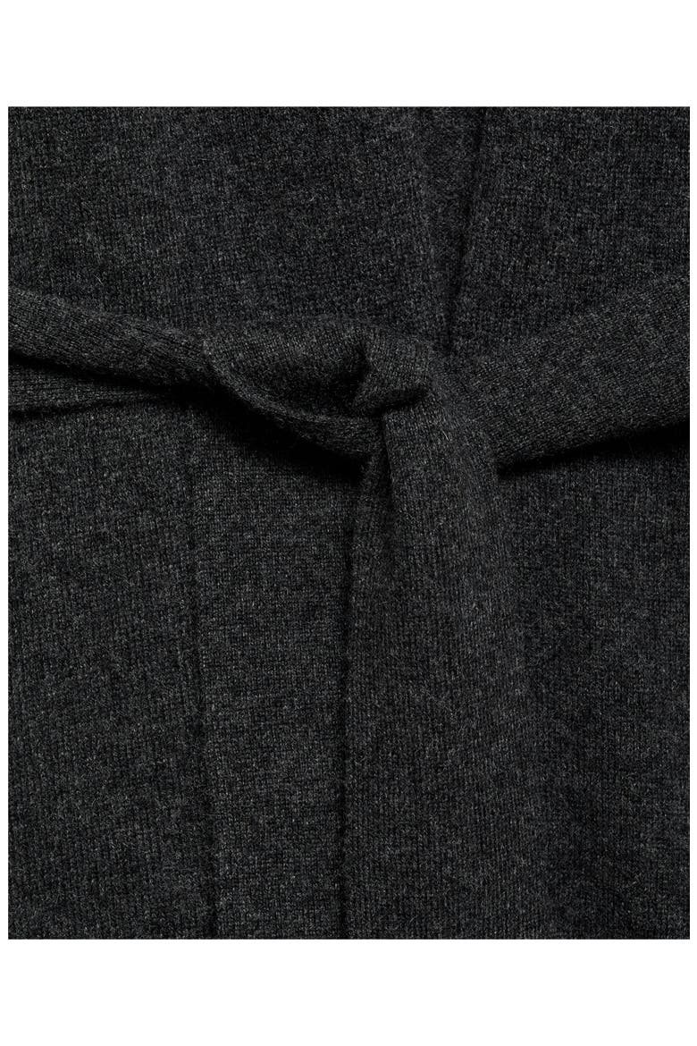 Cashmere Long Cardigan, Alternate, color, CHARCOAL