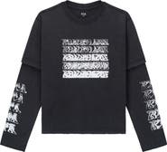 RtA Kids' Sean Layered Graphic T-Shirt