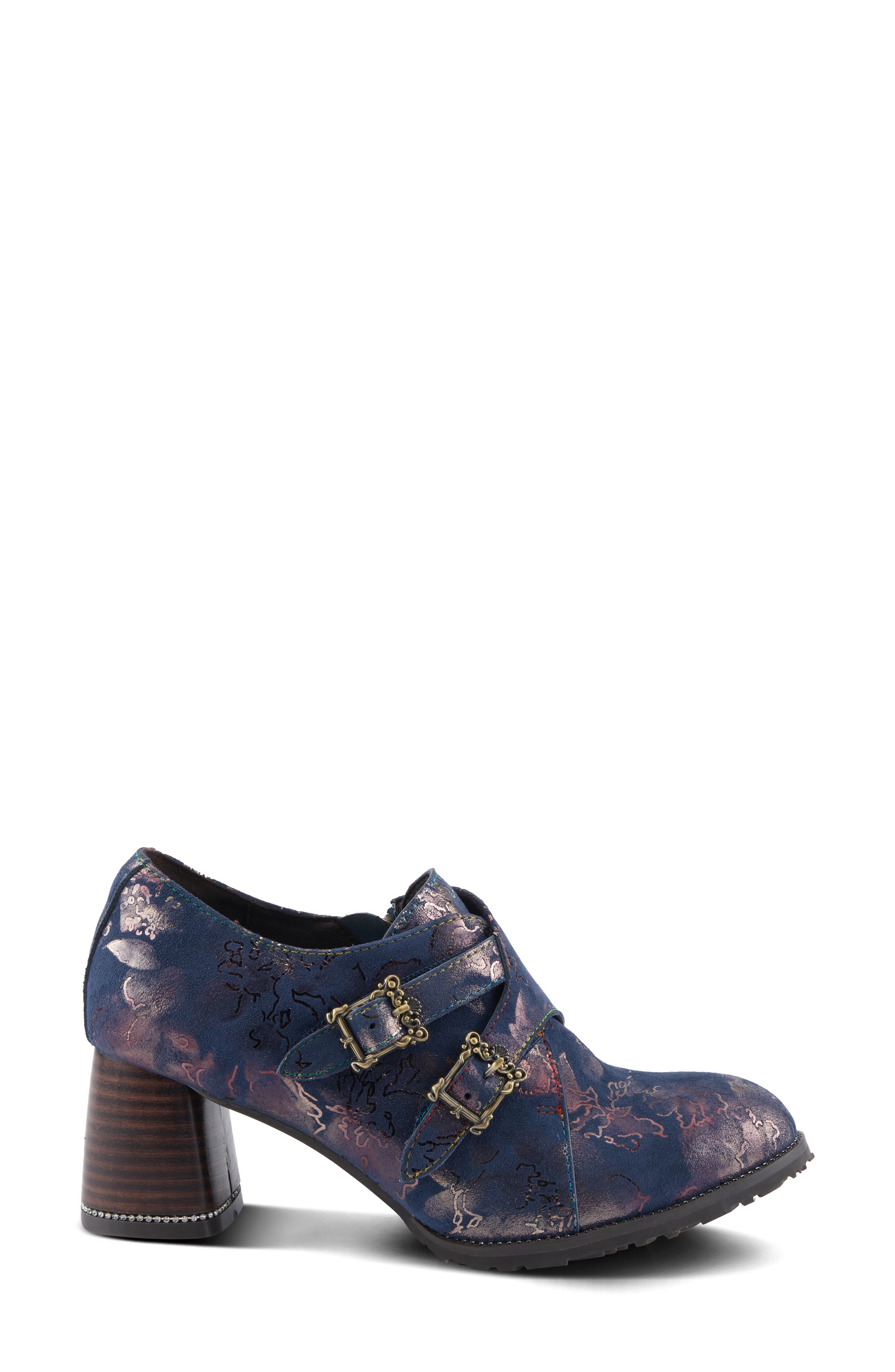L
Artiste by Spring Step Maisiana Pump, Alternate, color, Navy Multi