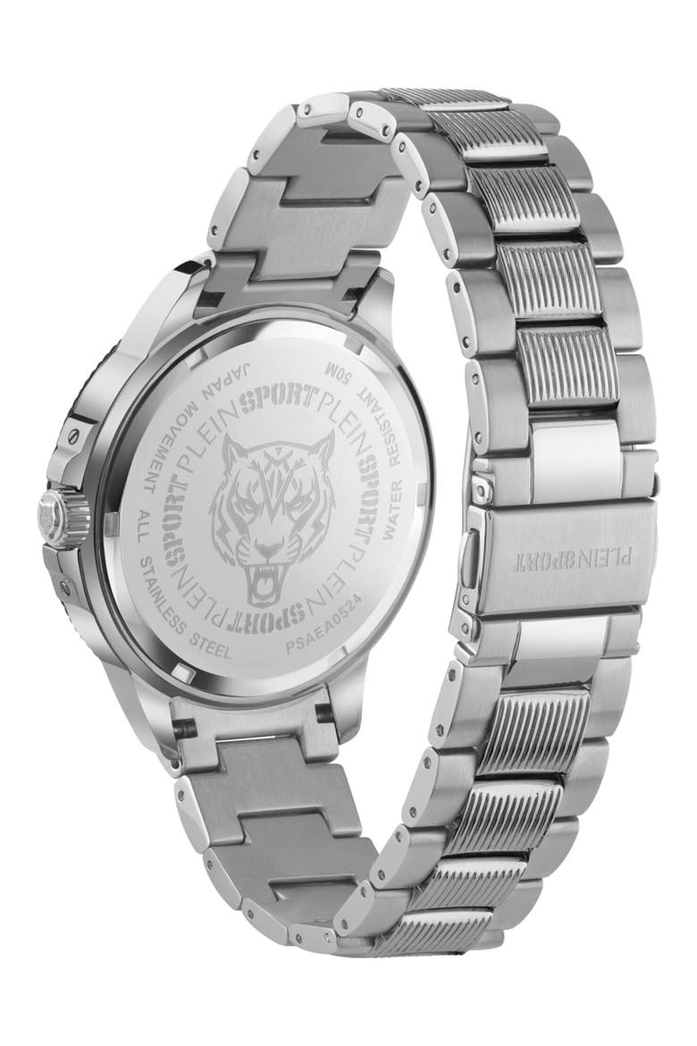 City Rush Bracelet Watch, Alternate, color, STAINLESS STEEL