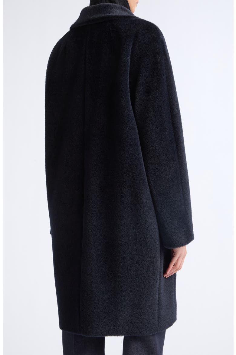 Roseto Alpaca & Wool Coat, Alternate, color, MIDNIGHT BLUE