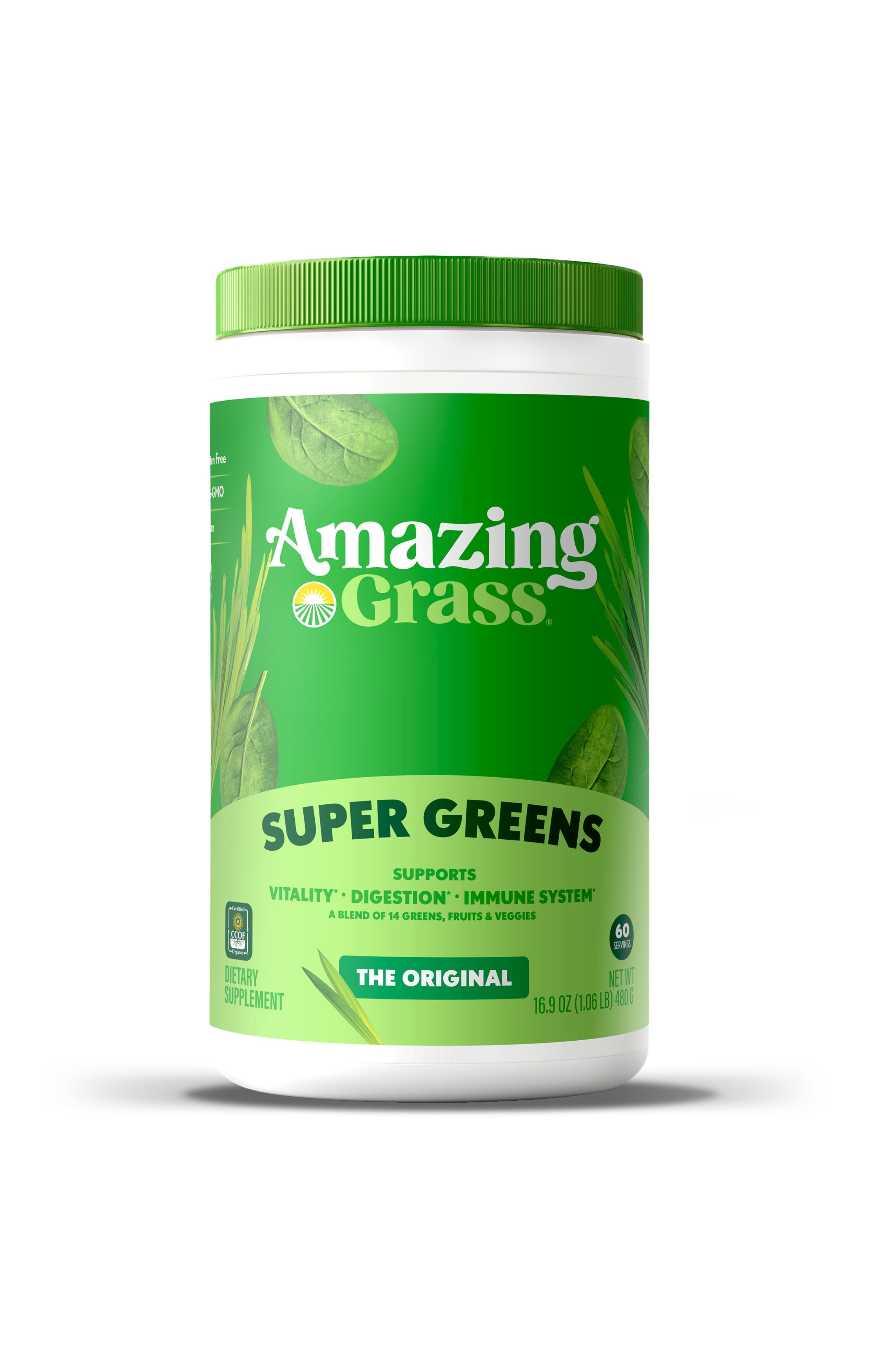 Amazing Grass Greens Blend Superfood, the Original Superfood Powder, 1.06 lb, 60 Servings in None at Nordstrom