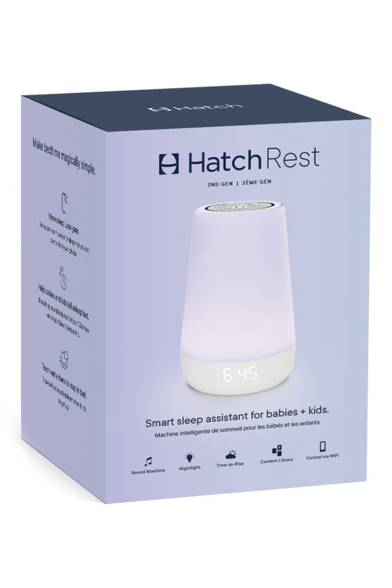 Rest 2nd Generation Nightlight, Alternate, color, WHITE